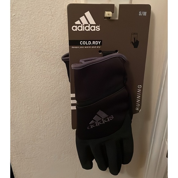 adidas Other - ADIDAS Cold Ready Men’s Running Gloves Black Size S/M Brand New 🖤🖤🖤🖤